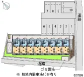 ★手数料０円★河内長野市野作町　月極駐車場（LP）